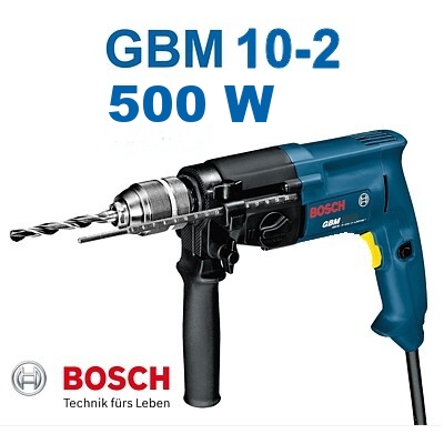 Trapano due velocità Bosch GBM 10-2 - Clicca l'immagine per chiudere